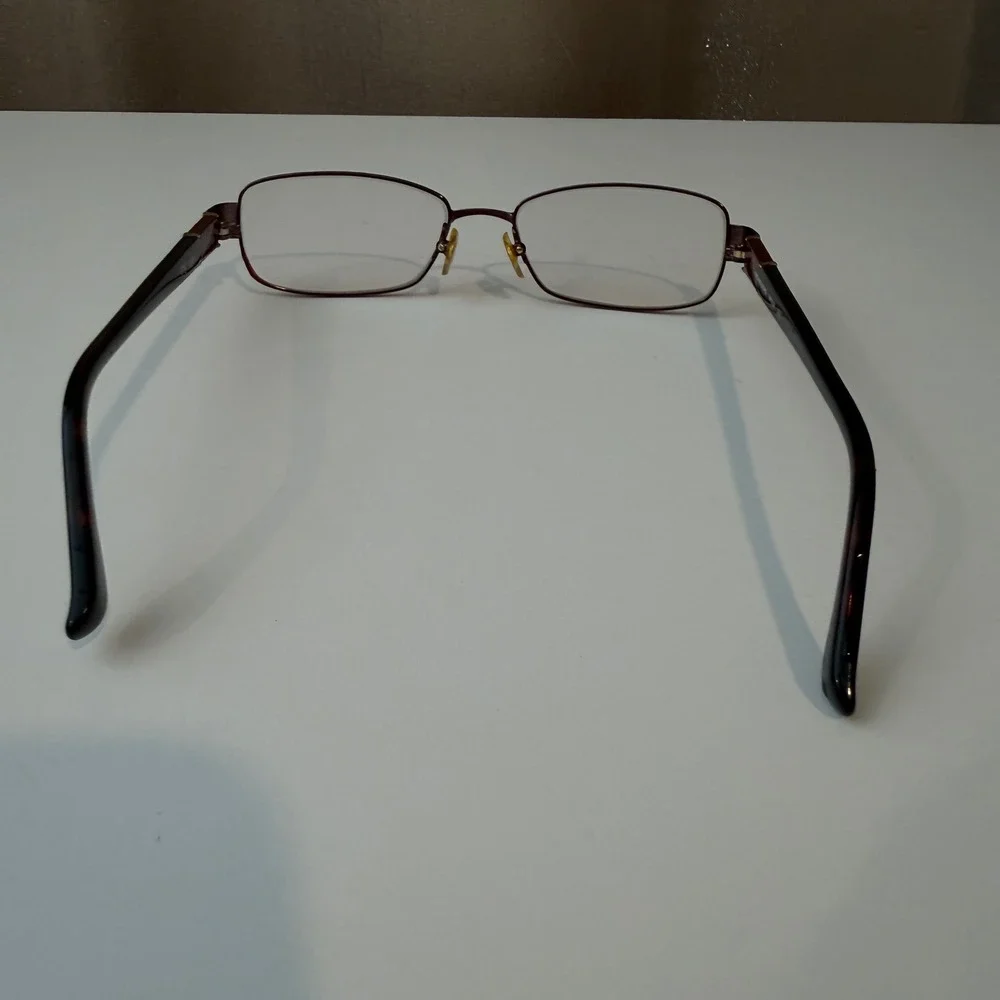 Michael Kors MK338 Burgundy‎ Tortoise Rectangular Eyeglasses Frames 52-16-135